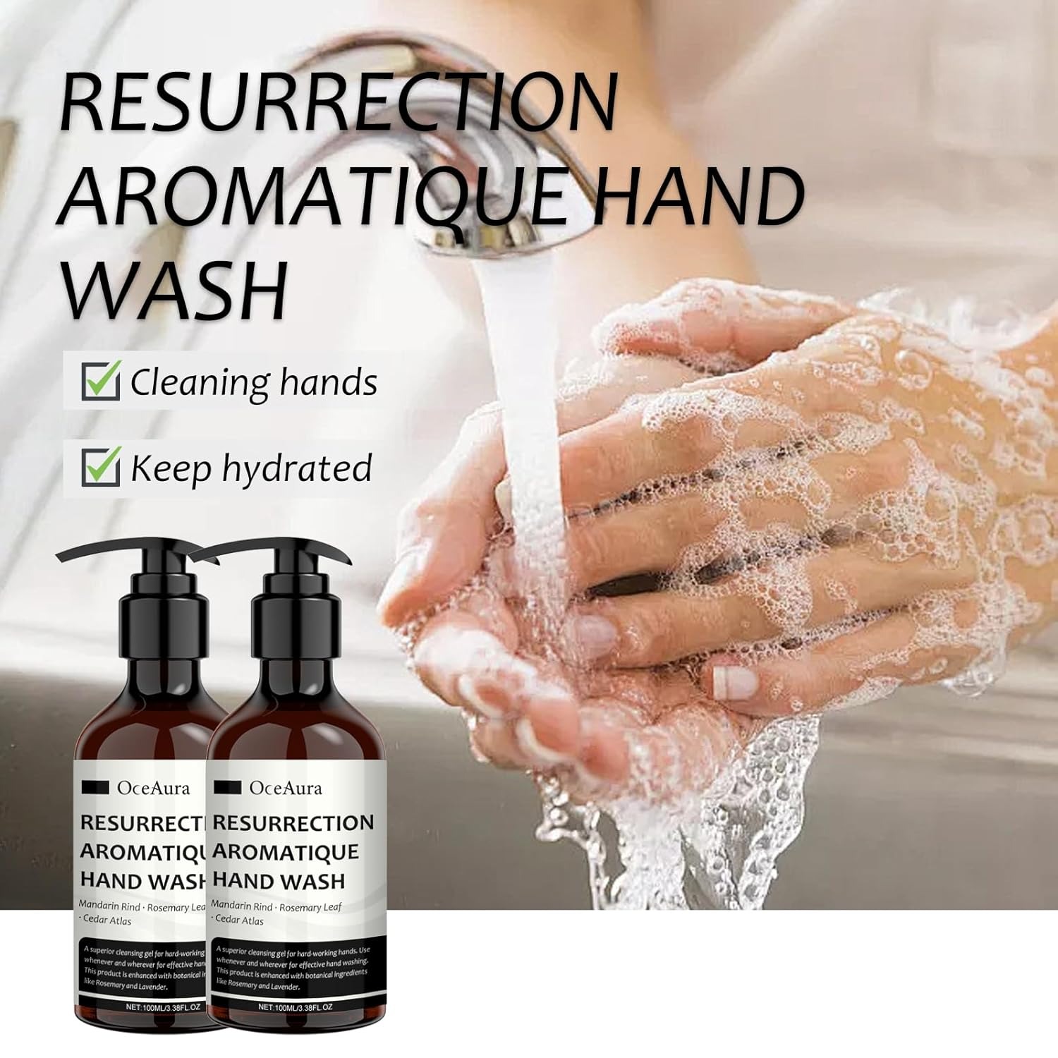 Perfume Fragrance Soap - 100Ml Aromatische Handdesinfecterend Parfum Niveau Geur