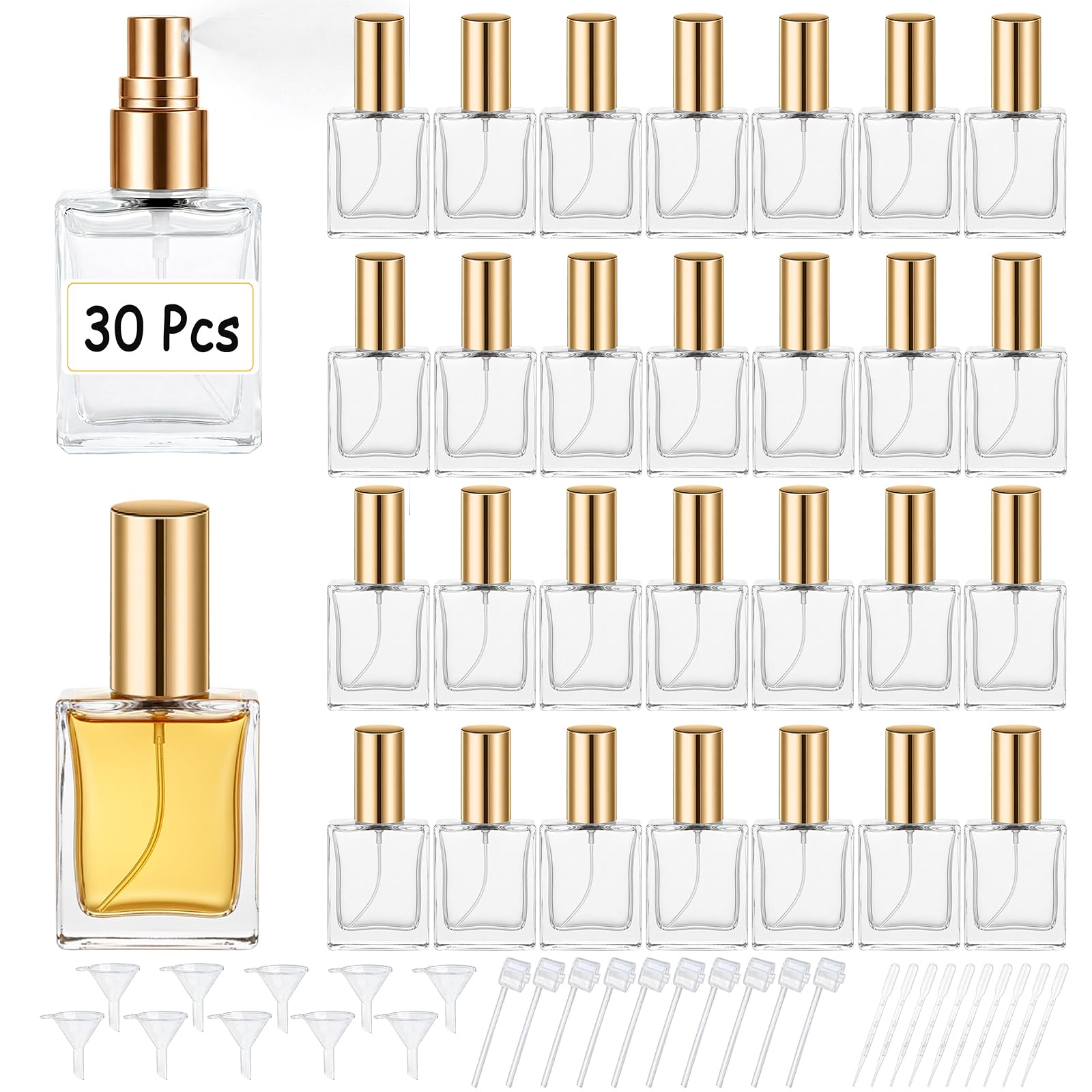 Perfume Fragrance Story - Hoge kwaliteit 30 15ml glazen parfumspuitflessen