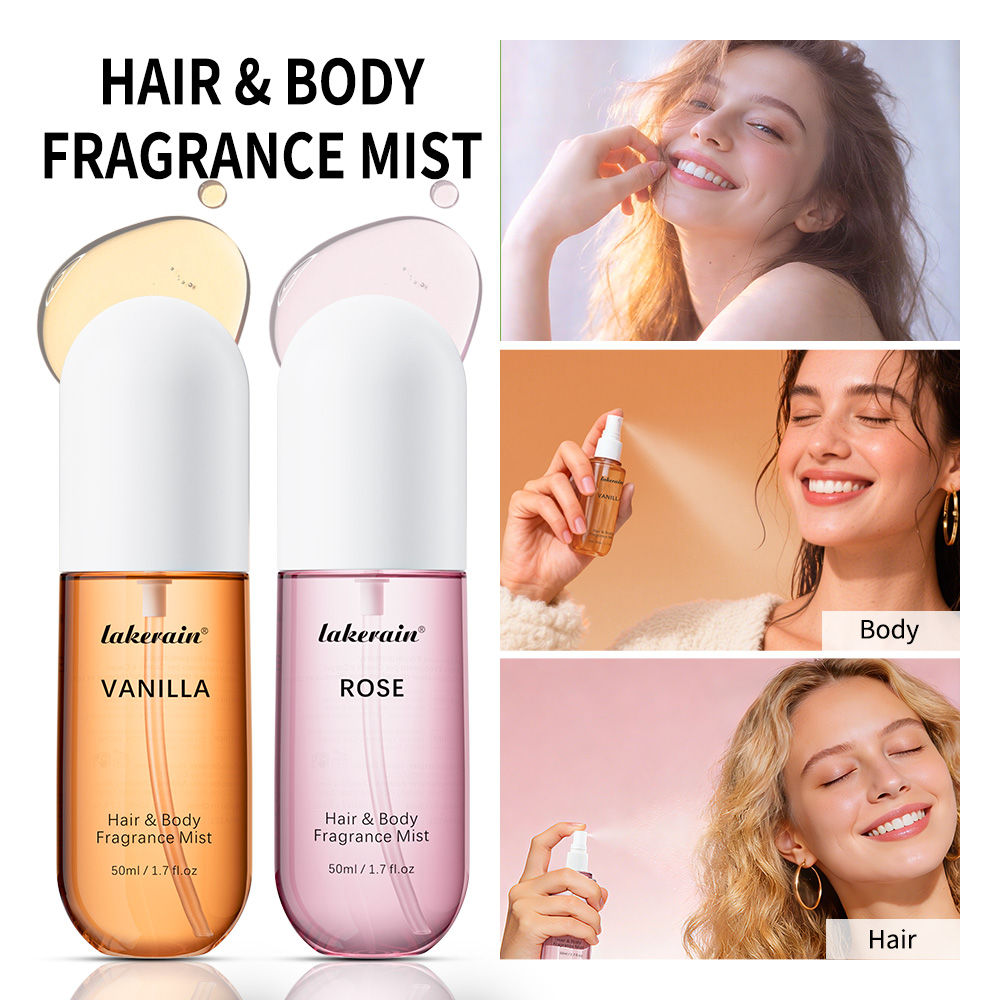 Perfume Fragrance Rose - 50ml Vanille Rozen Geurspray Haar &