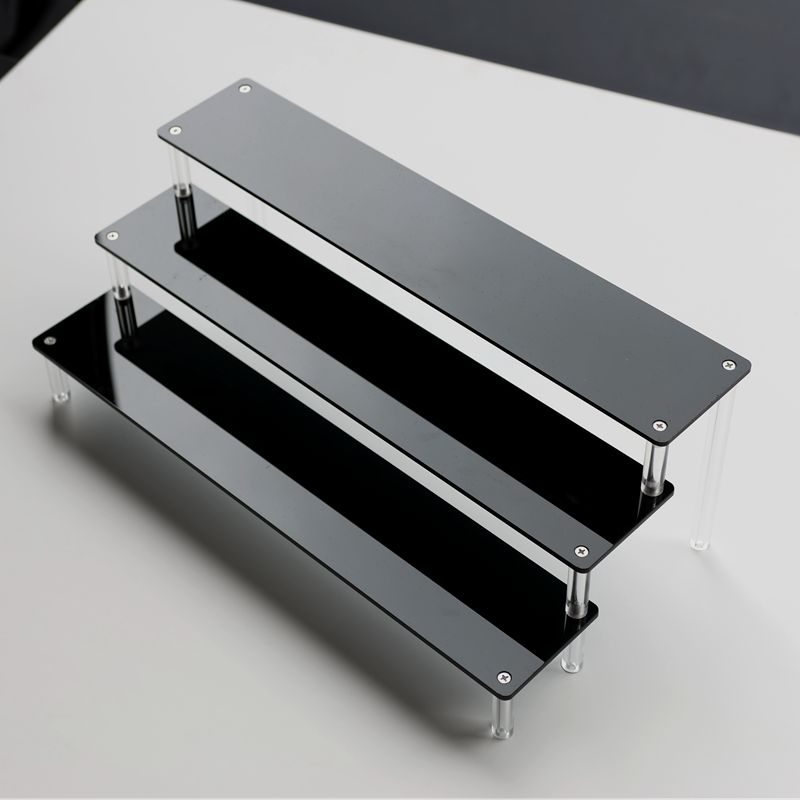 Perfume Villa Fragrance - Zwart Acryl Display Plank Stand voor
