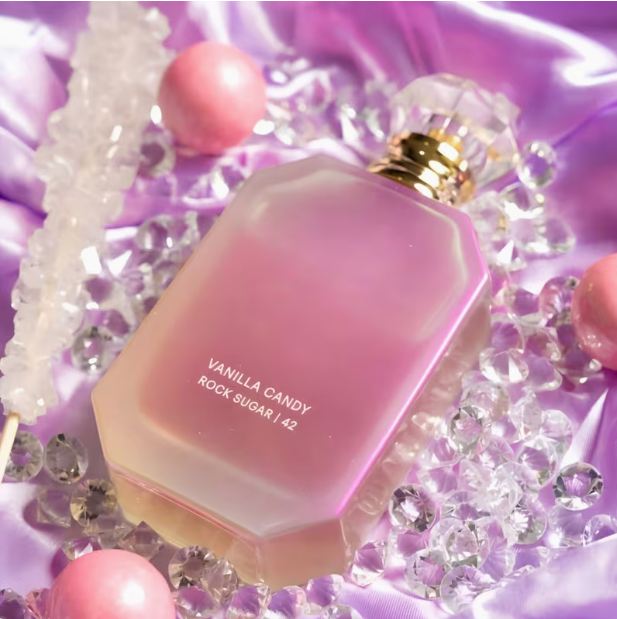Vanille snoep rotszakzak |   4 - Perfume Juicy Fragrance recensie en prijs