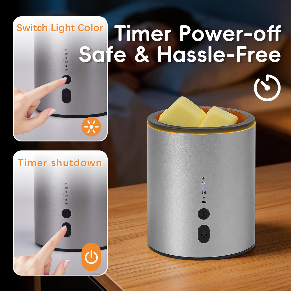 Wax Melt Heater Metalen Wax He - Perfume Villa Fragrance recensie en prijs